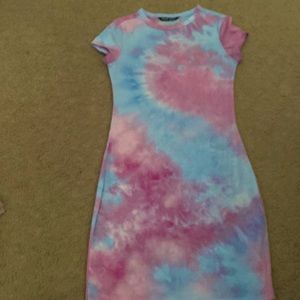 Cotton candy color dress & brand new